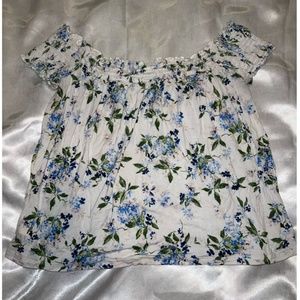 American Eagle Soft & Sexy Off The Shoulder Top